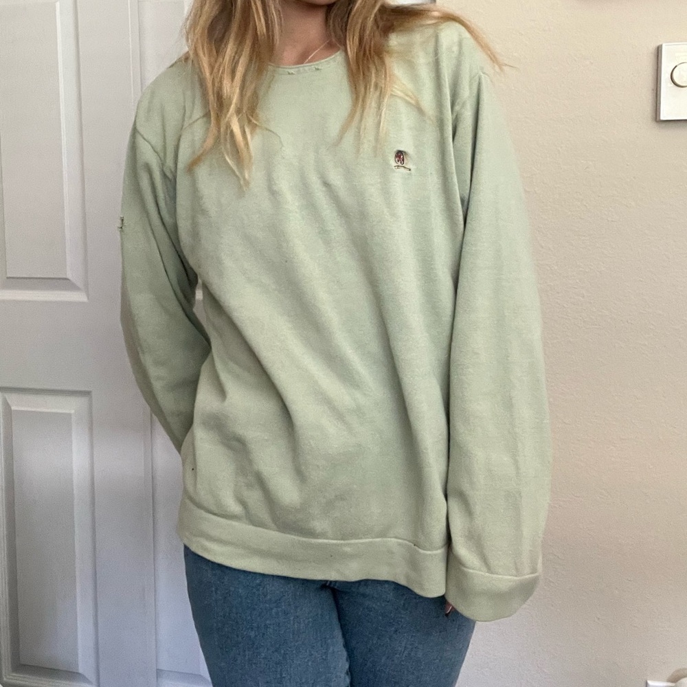 Tommy Hilfiger Green Crewneck